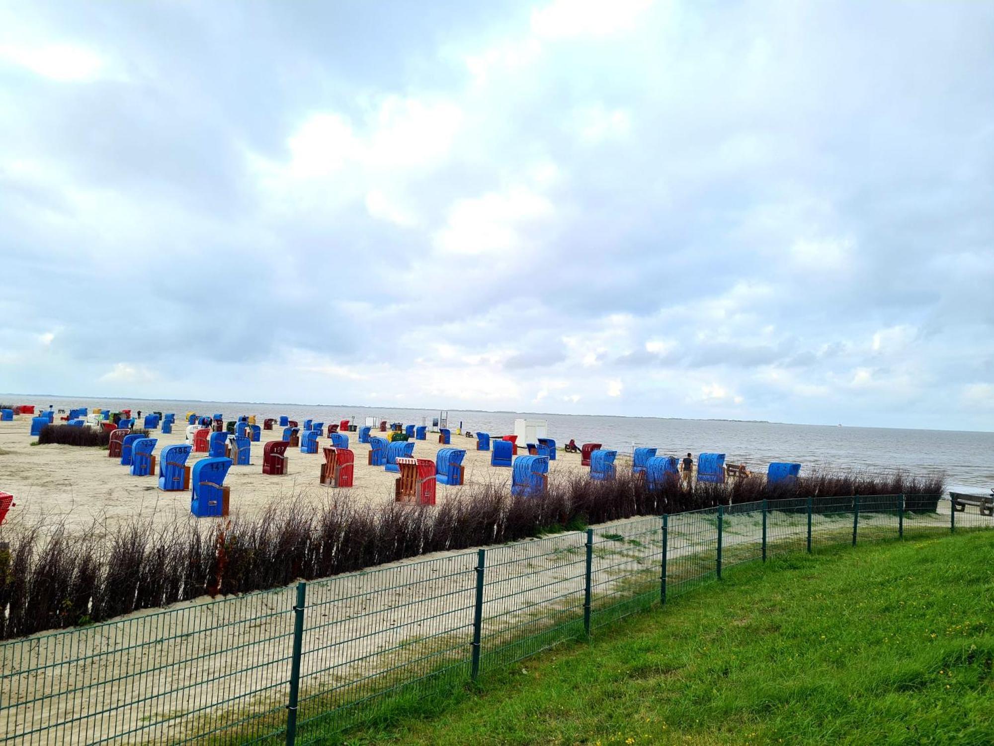 Ferienhaus Nordseeglueck Im Ferienpark Berumbur Extérieur photo